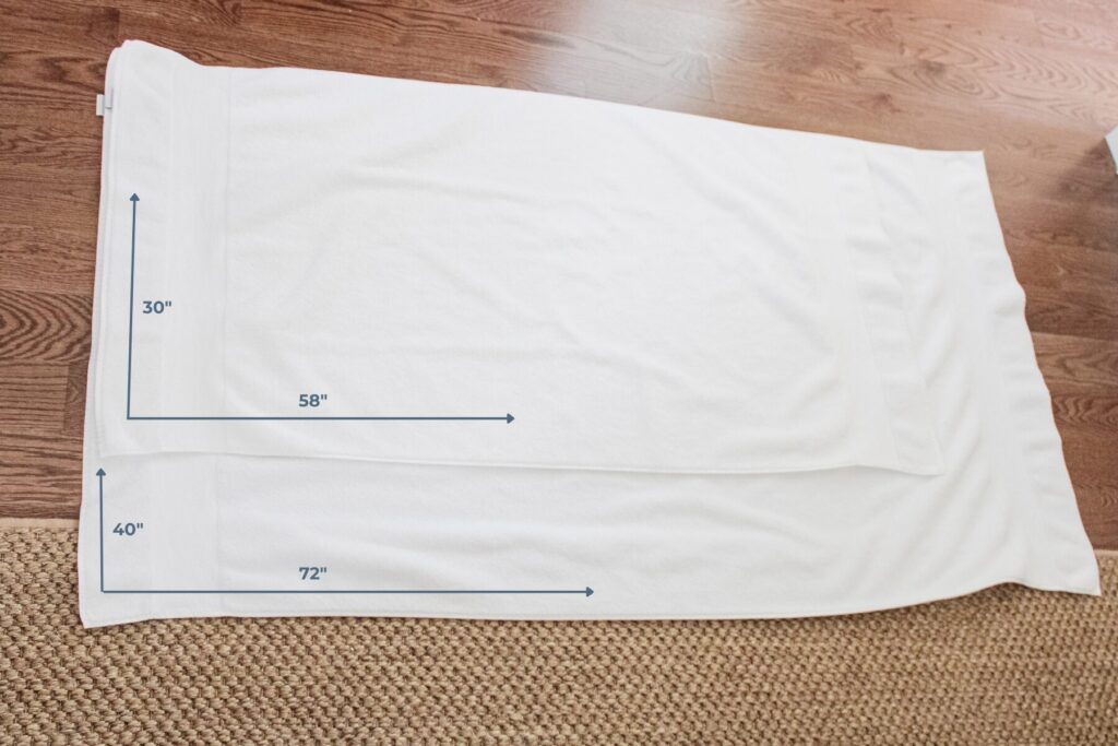 Frontgate Resort Towel Sizing