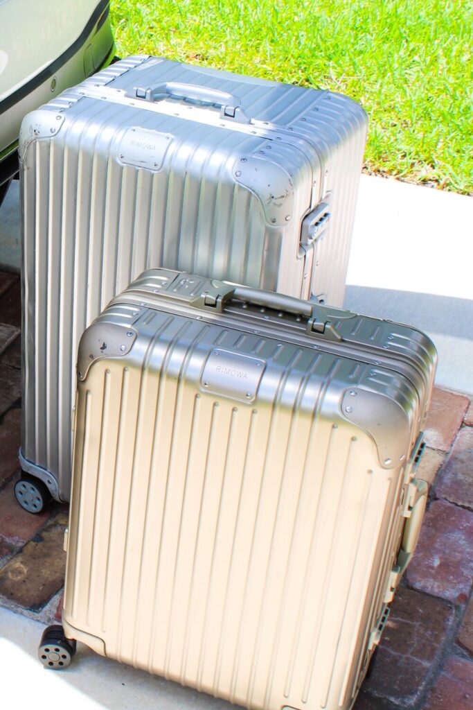 rimowa aluminum carry on